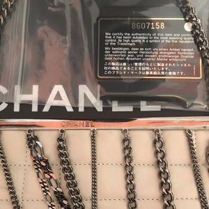 Rare CHANEL multi-chain bag